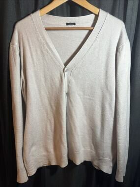 Kiton Napoli Men’s Cardigan Grey Size L